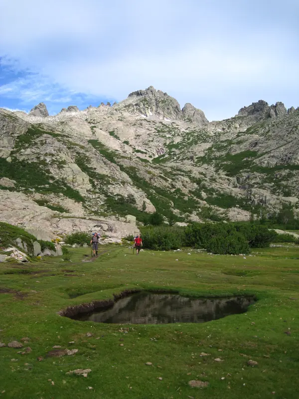 Prairie d’altitude et petite mare