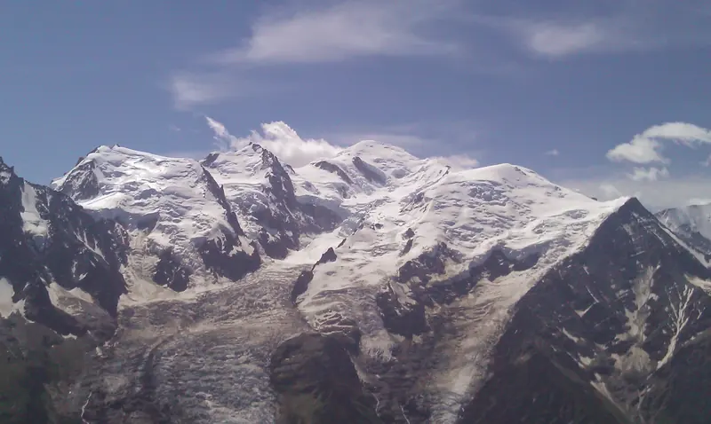 Sommets enneigés et glaciers